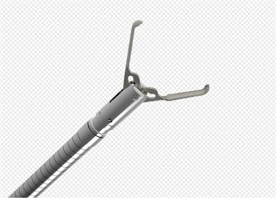 Endoskopischer Einweg-Hämoclip zur Gewebeklemmung und Blutstillung